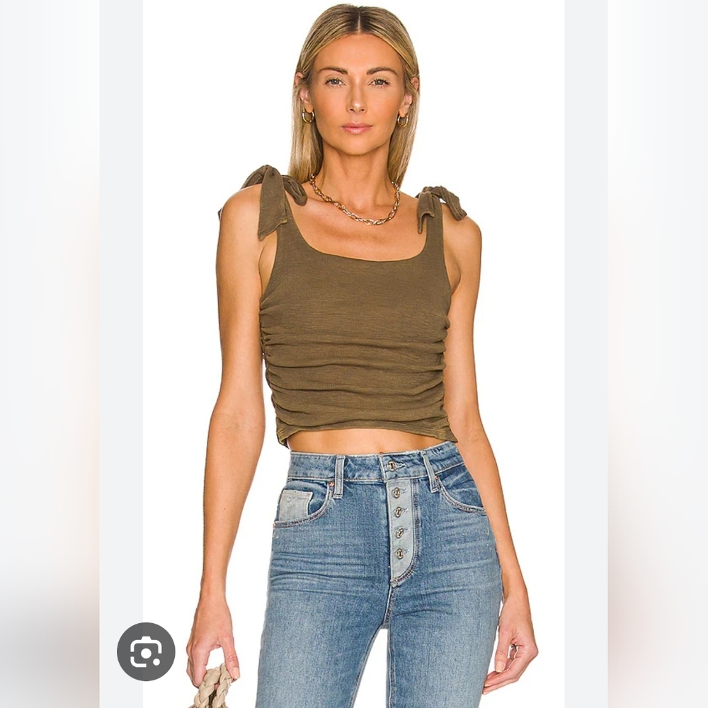 Free People Boulevard Tank Top  in Oregano